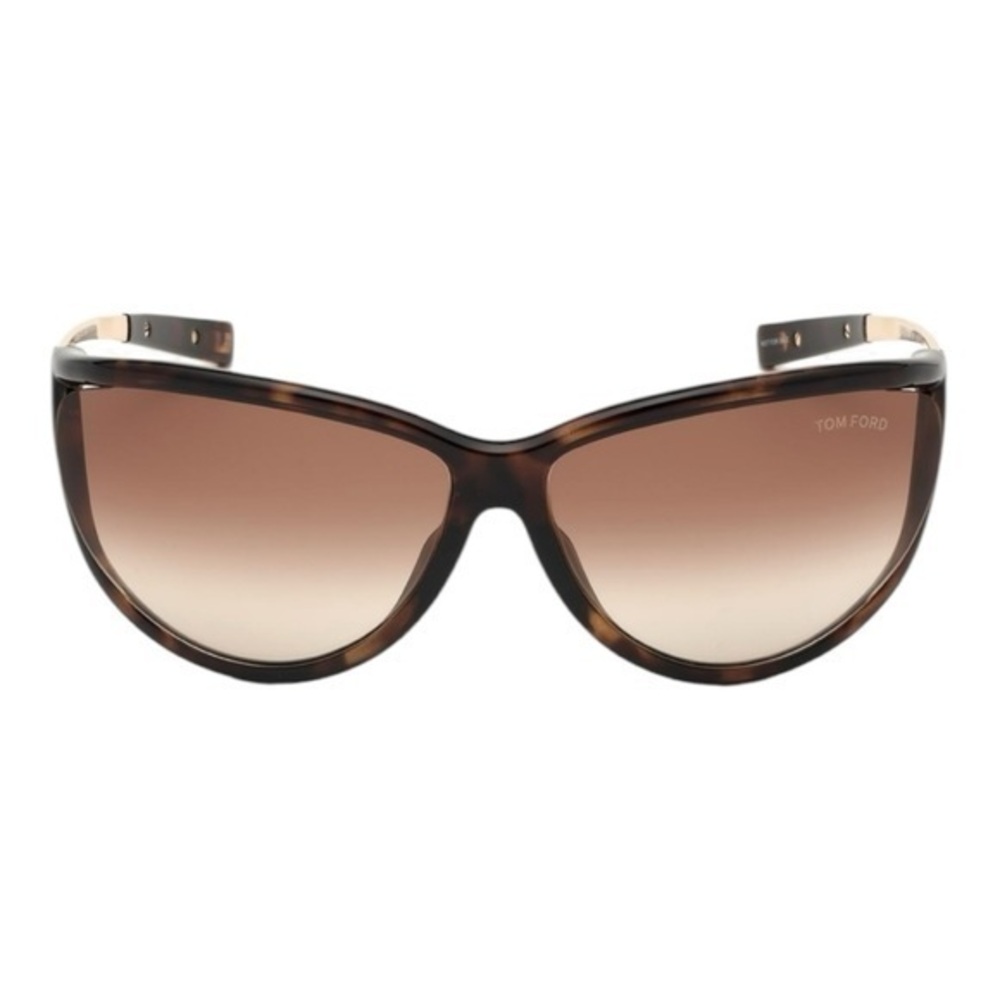 Tom Ford Tammy FT-0770-S - 52F Dark Havana and Rose Gold Sunglasses NWT